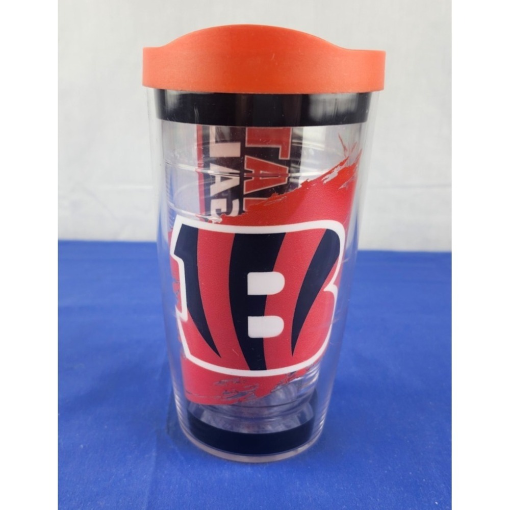 Tervis‎ Cincinnati Bengals 16 oz. Double-Walled Insulated Tumbler with Lid